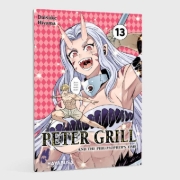 Buchcover und Innenansicht für das Buch: Peter Grill to Kenja no Jikan