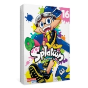 Buchcover und Innenansicht für das Buch: Splatoon