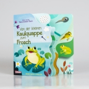 Buchcover und Innenansicht für das Buch: Von der kleinen Kaulquappe zum Frosch