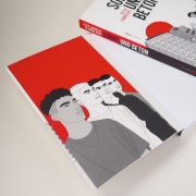 Buchcover und Innenansicht für das Buch: Sonne und Beton - Die Graphic Novel