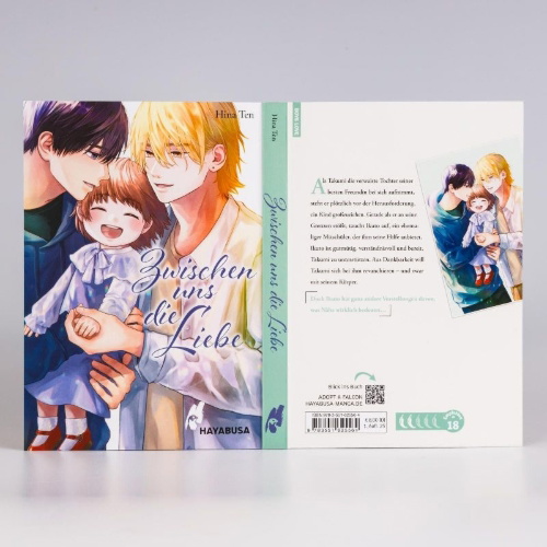 Buchcover und Innenansicht für das Buch: Ai wa futari no aidakara