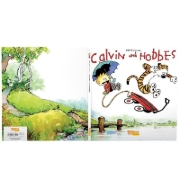 Buchcover und Innenansicht für das Buch: Calvin & Hobbes 01 - Calvin und Hobbes