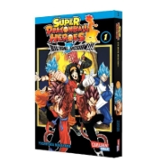 Buchcover und Innenansicht für das Buch: Super Dragon Ball Heroes Big Bang Mission!!!
