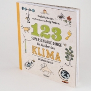 Buchcover und Innenansicht für das Buch: 123 superslimme dingen die je moet weten over het klimaat