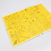 Buchcover und Innenansicht für das Buch: Toffe Maskiner