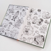 Buchcover und Innenansicht für das Buch: Pate, viidakon kuningas