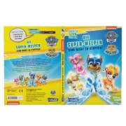 Buchcover und Innenansicht für das Buch: PAW Patrol Erstlesebuch: Die Super-Welpen sind nicht zu stoppen!