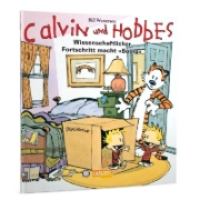 Buchcover und Innenansicht für das Buch: Calvin & Hobbes 06 - Wissenschaftlicher Fortschritt macht ,,Boing''