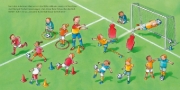 Buchcover und Innenansicht für das Buch: LESEMAUS 102: Ich hab einen Freund, der ist Fußballtrainer