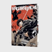 Buchcover und Innenansicht für das Buch: Kagurabachi