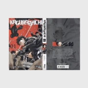Buchcover und Innenansicht für das Buch: Kagurabachi