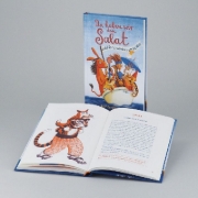 Buchcover und Innenansicht für das Buch: Da haben wir den Salat!