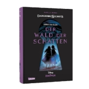 Buchcover und Innenansicht für das Buch: Disney - Dangerous Secrets 4: Elsa und Anna: DER WALD DER SCHATTEN (Die Eiskönigin)