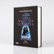 Buchcover und Innenansicht für das Buch: Disney - Dangerous Secrets 4: Elsa und Anna: DER WALD DER SCHATTEN (Die Eiskönigin)
