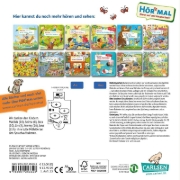 Buchcover und Innenansicht für das Buch: Hör mal (Soundbuch): Wimmelbuch: Spielplatz