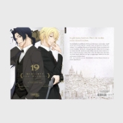 Buchcover und Innenansicht für das Buch: Yuukoku no Moriarty