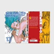 Buchcover und Innenansicht für das Buch: Sakamoto Days