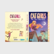 Buchcover und Innenansicht für das Buch: CAT GIRLS Band 2 - ME, YOU und MIAU