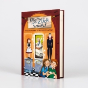 Buchcover und Innenansicht für das Buch: Plötzlich wach! 1: Mit der Queen ne Kutsche kapern