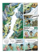 Buchcover und Innenansicht für das Buch: Marsupilami 8 - Le Temple de Boavista