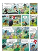 Buchcover und Innenansicht für das Buch: Marsupilami 8 - Le Temple de Boavista