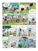 Buchcover und Innenansicht für das Buch: Marsupilami 8 - Le Temple de Boavista
