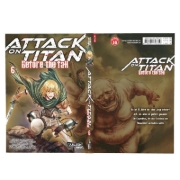 Buchcover und Innenansicht für das Buch: Shingeki no Kyojin - Before the Fall