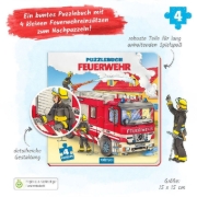 Buchcover und Innenansicht für das Buch: Trötsch Pappenbuch Puzzlebuch Feuerwehr