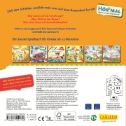 Buchcover und Innenansicht für das Buch: Mein erstes Hör mal (Soundbuch ab 1 Jahr): Die Bauernhoftiere