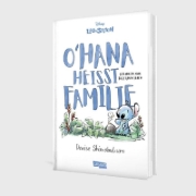 Buchcover und Innenansicht für das Buch: 'Ohana Means Family. Musings on Everyday Life