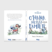Buchcover und Innenansicht für das Buch: 'Ohana Means Family. Musings on Everyday Life