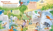 Buchcover und Innenansicht für das Buch: BOOKii® WAS IST WAS Junior Wir gehen in den Zoo!