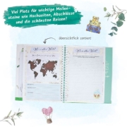 Buchcover und Innenansicht für das Buch: Trötsch Album Unsere Familie