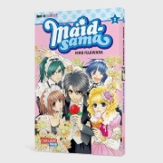Buchcover und Innenansicht für das Buch: Kaichou wa Maid-sama!