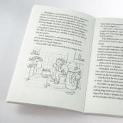Buchcover und Innenansicht für das Buch: hAPPy - Der Hund im Handy