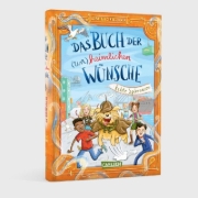 Buchcover und Innenansicht für das Buch: Das Buch der (un)heimlichen Wünsche 4: Echte Spürnasen