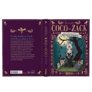 Buchcover und Innenansicht für das Buch: Coco und Zack: Coco und Zack - Im Internat der Hexentiere.