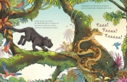 Buchcover und Innenansicht für das Buch: Panther, Panther, sei entspannter