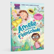 Buchcover und Innenansicht für das Buch: Amelie kommt in die Feenschule