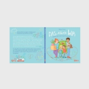 Buchcover und Innenansicht für das Buch: Das kleine WIR | Gemeinsam durch die Trennung
