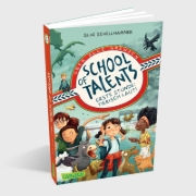 Buchcover und Innenansicht für das Buch: School of Talents 1: Erste Stunde: Tierisch laut!