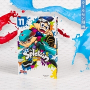 Buchcover und Innenansicht für das Buch: Splatoon
