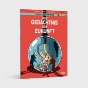 Buchcover und Innenansicht für das Buch: Spirou et Fantasio - Cahiers Tome 1 - La mémoire du futur - Cahiers 1/2