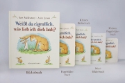 Buchcover und Innenansicht für das Buch: Weißt du eigentlich, wie lieb ich dich hab?