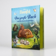 Buchcover und Innenansicht für das Buch: Disney: Bambi - Das große Buch mit den besten Geschichten