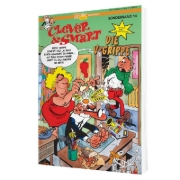 Buchcover und Innenansicht für das Buch: Mortadelo y Filemon: La gripe "U"