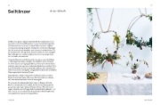 Buchcover und Innenansicht für das Buch: Blumen binden und Kränze winden
