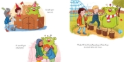 Buchcover und Innenansicht für das Buch: Das kleine WIR im Kindergarten