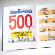 Buchcover und Innenansicht für das Buch: Lagaffe se décoince