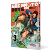 Buchcover und Innenansicht für das Buch: Sakamoto Days